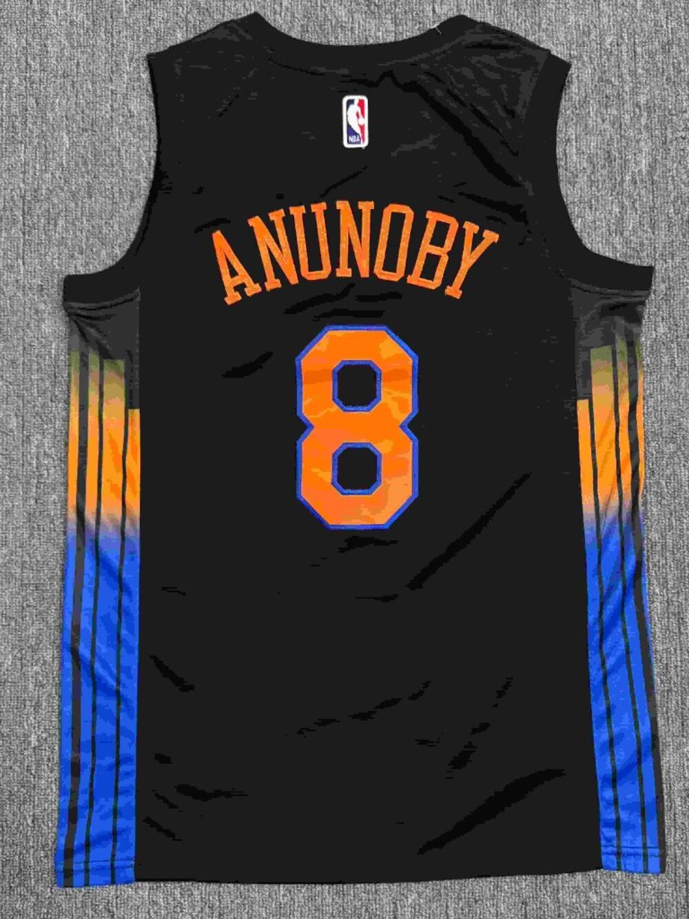 OG Anunoby Black Jersey Stitched